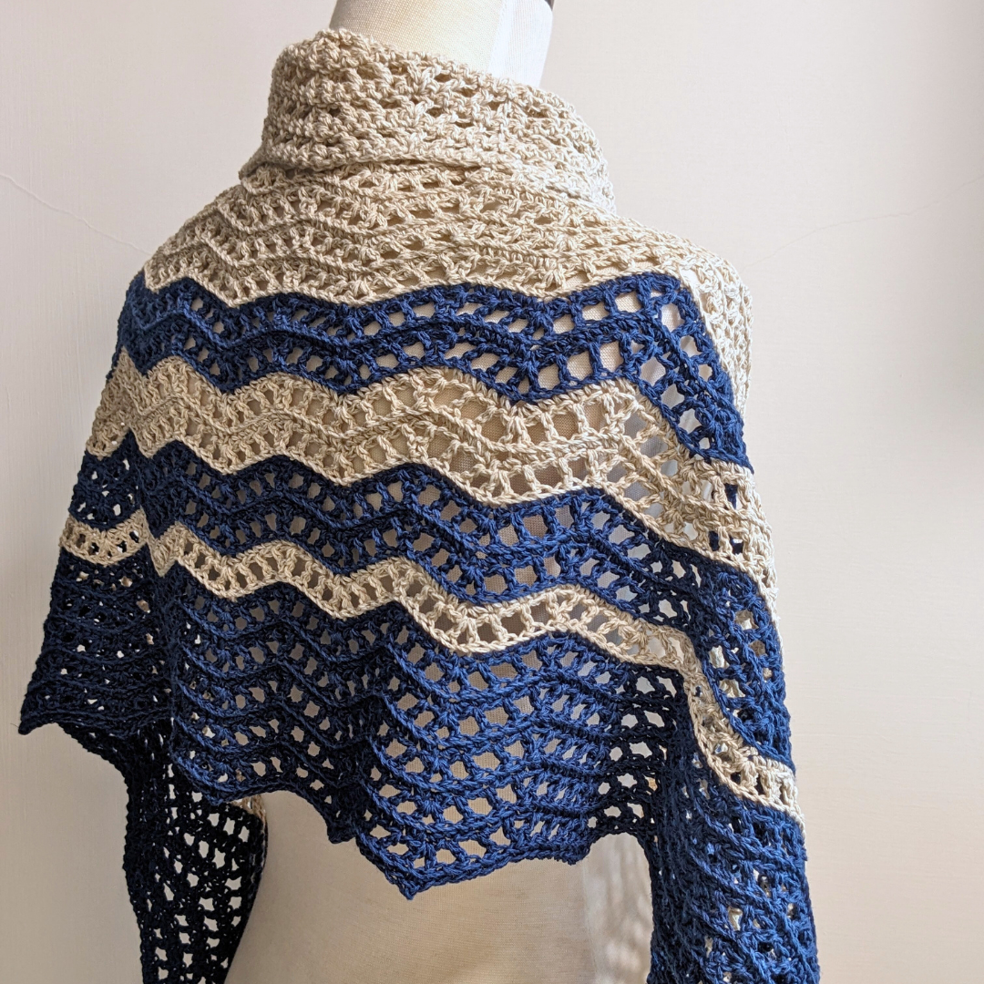 Sunshine Walk Small Shawl Material Pack