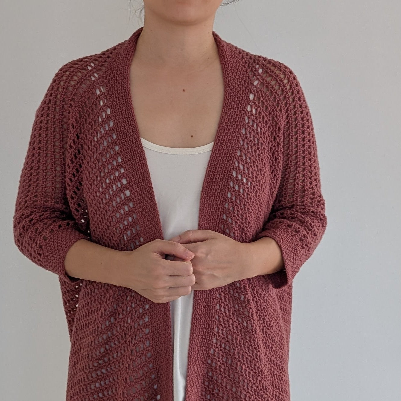 Long Komorebi Cardigan