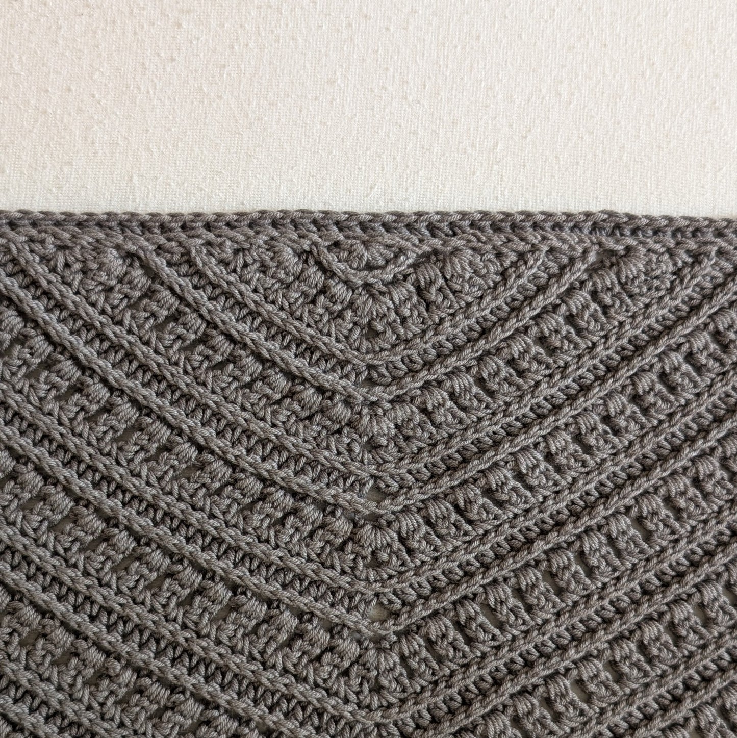 Hazy Dream Triangular Shawl